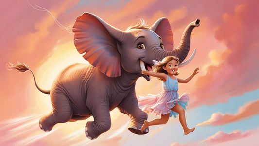 Name and the Flying Elephant/(नाम )और उड़ता हाथी/(नाव )आणि उडणारा हत्ती