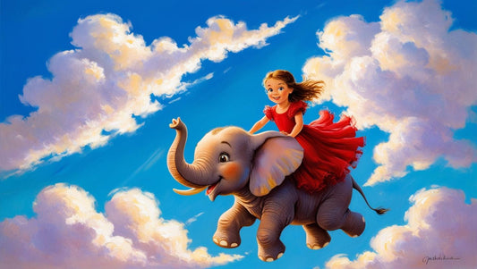 Name and the Flying Elephant/(नाम )और उड़ता हाथी/(नाव )आणि उडणारा हत्ती